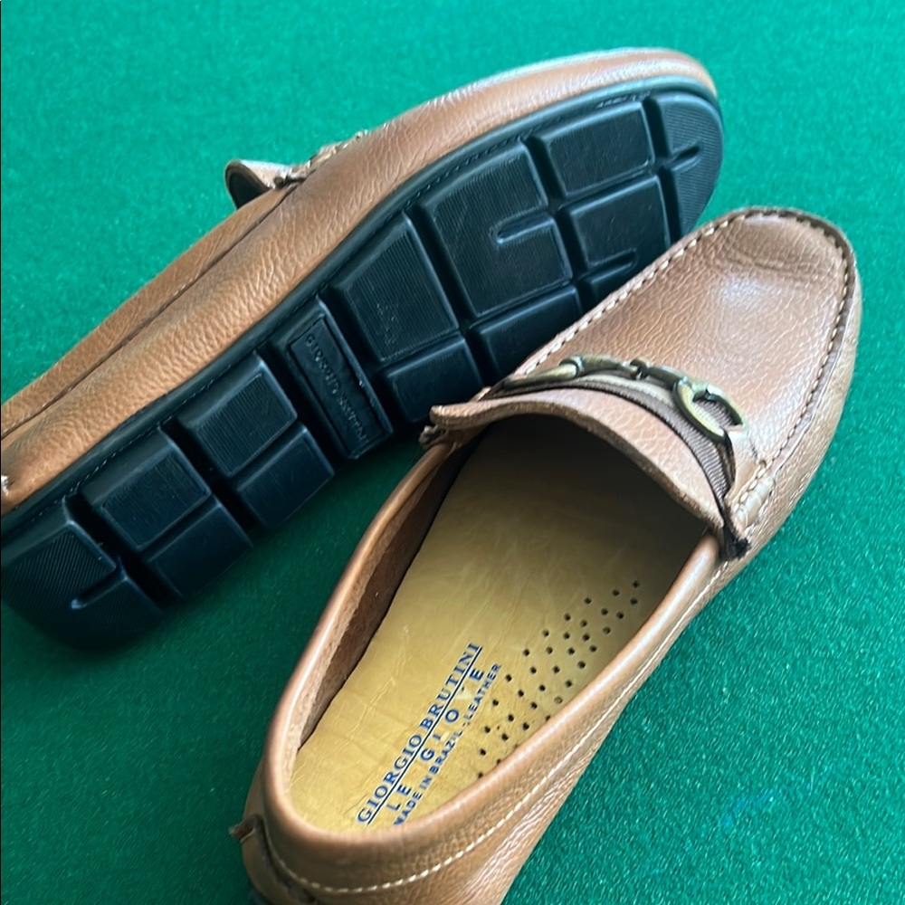 Giorgio Brutini Men's Tan Loafers